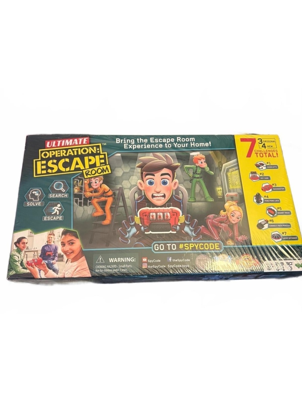 Ultimate Operation: Escape Room Board Game - 7 Puzzles